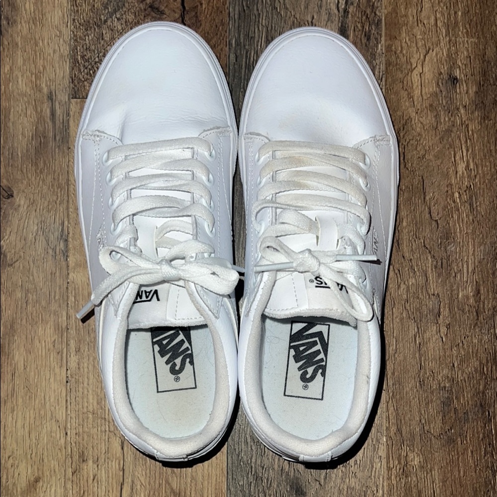 Vans White Sneakers